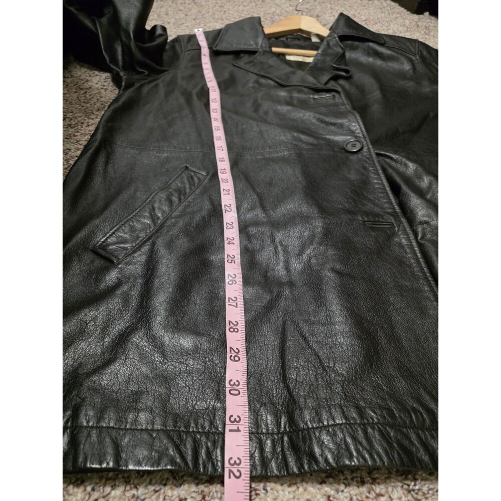 Paradox Womens Leather Biker Jacket  Women Size 2x Black - Picture 6 of 6